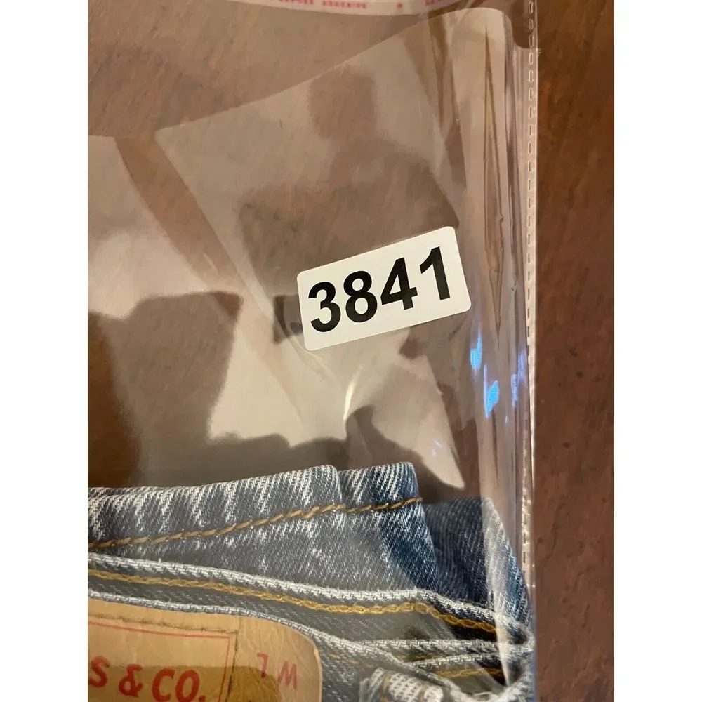 Levi's 501 Button-Fly Straight Fit Blue Denim Jeans Size 36x34 (Actual 34x31)‎